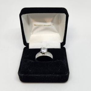 New stainless steel diamond ring lab diamonds
